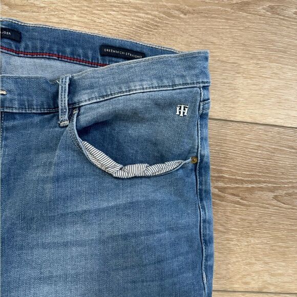 Tommy Hilfiger Greenwich Straight Mid-Rise Ankle Jean Size 16 - Picture 2 of 7
